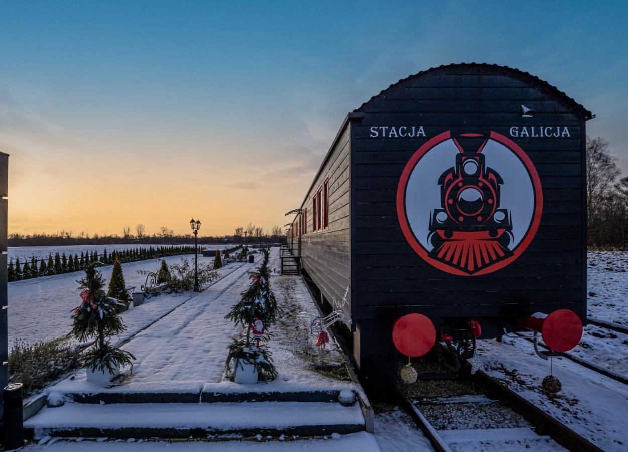 Stacja Galicja - Nocleg W Pociagu Blisko Energylandia Zator Exteriör bild